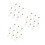30 Pcs Love Heart Shape Mini Wish Note Glass Bottles With Cork 6