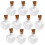 30 Pcs Love Heart Shape Mini Wish Note Glass Bottles With Cork 2