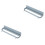 2Pcs Wall Mounted Shoe Rack With Sticky Strips For Door Storage 3