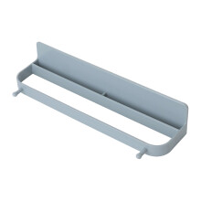 2Pcs Wall Mounted Shoe Rack With Sticky Strips For Door Storage