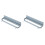 2Pcs Wall Mounted Shoe Rack With Sticky Strips For Door Storage 2