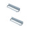2Pcs Wall Mounted Shoe Rack With Sticky Strips For Door Storage 7