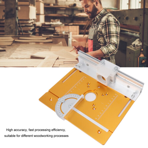 Aluminum Router Table Insert Plate for Woodworking, 1146g 2