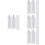 400 Pcs Air Pillows Inflatable Packaging Air Bags 8