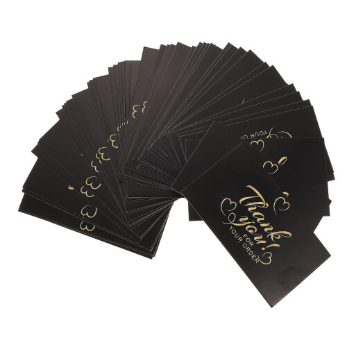 200 Pcs Decorative Thank You Cards For Customers 1