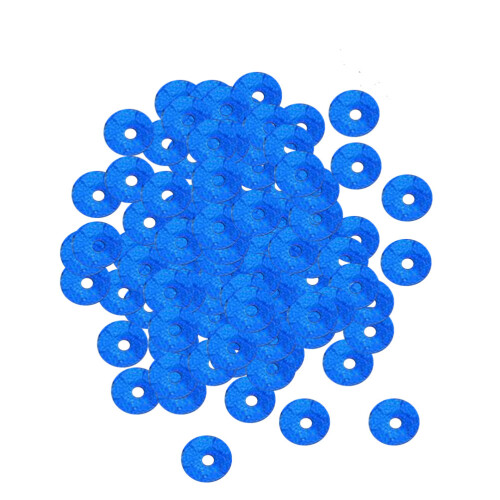 2000 Pcs 6Mm Round Dark Blue Sequins For Sewing Craft Wedding Decor 1