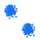 2000 Pcs 6Mm Round Dark Blue Sequins For Sewing Craft Wedding Decor 4