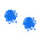 2000 Pcs 6Mm Round Dark Blue Sequins For Sewing Craft Wedding Decor 6