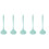 5Pcs Silicone Soup Spoon Large Serving Ladle For Kitchen Use 11