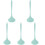 5Pcs Silicone Soup Spoon Large Serving Ladle For Kitchen Use 4