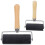 6 Pcs Printmaking Roller Set With Wooden Handle And Rubber Rollers 3
