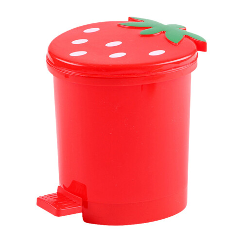 2Pcs Trash Bin For Desktop Home Garbage Storage