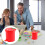 2Pcs Trash Bin For Desktop Home Garbage Storage 9