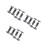 12 Pcs Stainless Steel Adjustable Wall Stabilizer For Bedroom 9