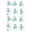 12 Pcs Dolphin Tail Shape Silicone Straw Tips Cover Reusable Plugs 5