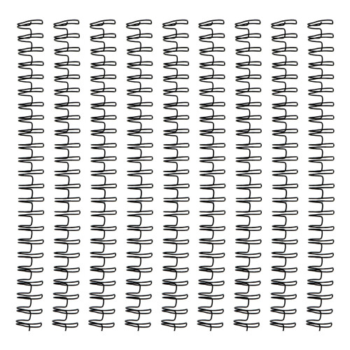 100 Pcs Wire Binding Spines 23 Holes For Teachers Students