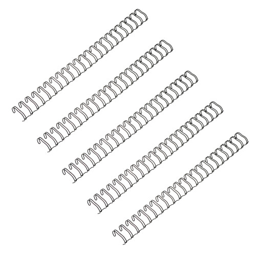 100 Pcs Wire Binding Spines 23 Holes For Teachers Students 1