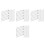 400 Pcs Shutter Fasteners Louver Staples For Window Blind Repair 8
