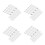 400 Pcs Shutter Fasteners Louver Staples For Window Blind Repair 5