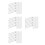 400 Pcs Shutter Fasteners Louver Staples For Window Blind Repair 9