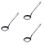 3Pcs Thicken 304 Stainless Steel Soup Spoon Round Long Handle 6