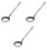 3Pcs Thicken 304 Stainless Steel Soup Spoon Round Long Handle 3