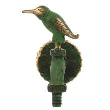 3 Pcs Copper Faucet Animal Design Garden Wall Decorative Faucet