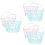 6 Pcs Small Baskets For Shower Bathroom Dorm Kitchen 6
