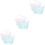 6 Pcs Small Baskets For Shower Bathroom Dorm Kitchen 5