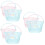 6 Pcs Small Baskets For Shower Bathroom Dorm Kitchen 7