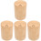 4Pcs Bamboo Toothpick Holder Jar Dispenser Storage Box 4