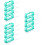 12 Pcs Nail Scrub Brushes For Cleaning Fingernails 9