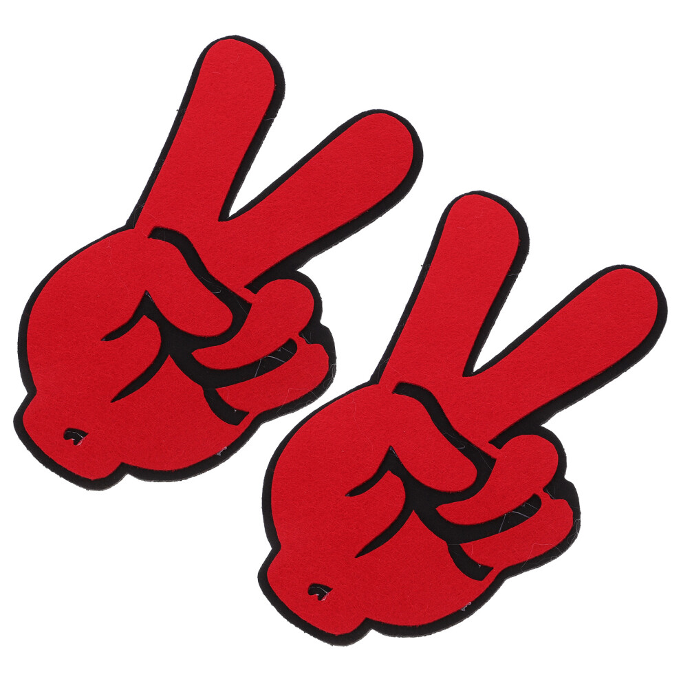 8 Pcs Cheer Finger Gesture Sports Victory Supplies-image-OPC-PKYR5YT-NEW