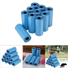 10 Rollen, 150 Stück Blaue Hundekotbeutel, 33 cm x 22 cm, langlebige Müllbeutel für Haustiere