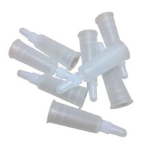 100 Pcs Plastic Ampoule Bottles With Dropper Caps For Serum Oil