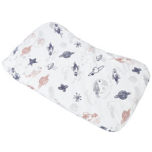 Baby Nursery Pillow - Pure Cotton, Cartoon Print, 44.5x29x3cm