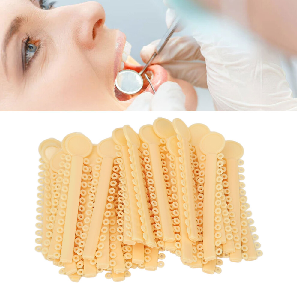 40pcs Orthodontic Elastomeric Ligature Ties Rubber Bands for Braces Fixation