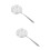 2 Pcs Stainless Steel Fine Mesh Colander Spoon Strainer 7