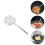 2 Pcs Stainless Steel Fine Mesh Colander Spoon Strainer 10