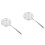 2 Pcs Stainless Steel Fine Mesh Colander Spoon Strainer 4