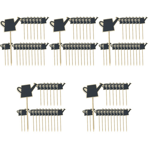 100 Pcs Toothpick Chalkboard Signs Small Blackboards For Decor 2