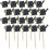 100 Pcs Toothpick Chalkboard Signs Small Blackboards For Decor 1
