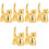 6St Compacte Gouden Keramische Ringstand Kat Sieraden Organizer 5