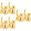 6St Compacte Gouden Keramische Ringstand Kat Sieraden Organizer 9
