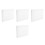 4Pcs Thick Foam Sheets 33X25X3Cm White For Tool Box Organizer 7