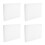 4Pcs Thick Foam Sheets 33X25X3Cm White For Tool Box Organizer 9
