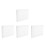 4Pcs Thick Foam Sheets 33X25X3Cm White For Tool Box Organizer 8
