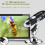 4Pcs Magnifier Microscope Black with Adjustable Brightness 9