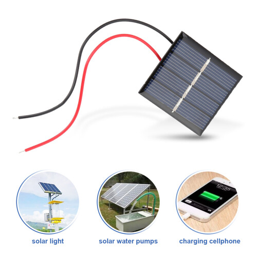 2 Stück 0,36W 2V Mini-Solarmodul - DIY-Akkuladegerät 2