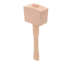 4Pièces Marteaux Bois Durables Pour Artisanat Cuir Travaux Manuels